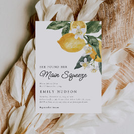 Sie fand ihr Haupt-Squeeze-Brautparty Einladung