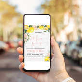 Sie fand ihr Haupt-Squeeze-Brautparty Einladung