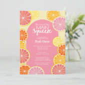 Sie fand ihr Haupt-Squeeze-Brautparty Einladung (Stehend Vorderseite)