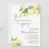 Sie fand ihr Haupt Squeeze-Brautparty Einladung (Vorderseite)