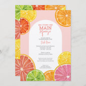 Sie fand ihr Haupt-Squeeze-Brautparty Einladung (Vorne/Hinten)