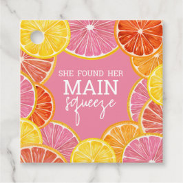 Sie fand ihr Haupt-Squeeze-Brautparty Geschenkanhänger