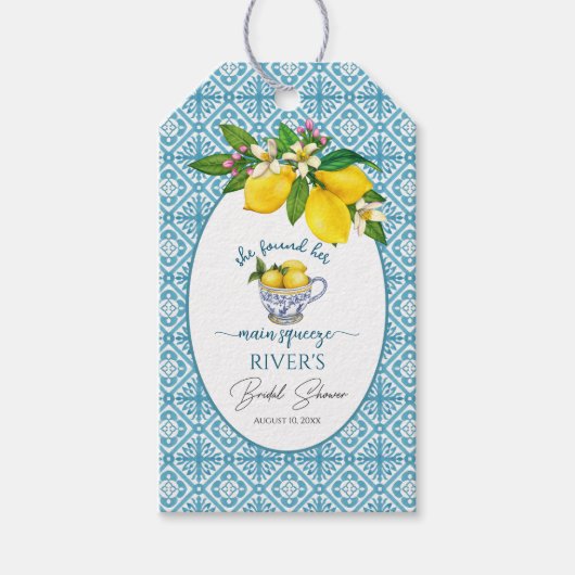 Sie fand ihr Haupt-Squeeze-Brautparty Geschenkanhänger (Vorderseite)