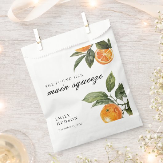 Sie fand ihr Haupt-Squeeze-Brautparty Geschenktütchen (Ausgeschnitten)