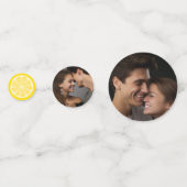 Sie fand ihr Haupt-Squeeze-Brautparty Konfetti (Rückseiten)