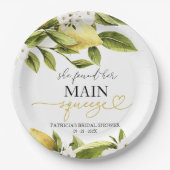 Sie fand ihr Haupt-Squeeze-Brautparty Pappteller (Vorderseite)