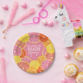 Sie fand ihr Haupt-Squeeze-Brautparty Pappteller (Party)