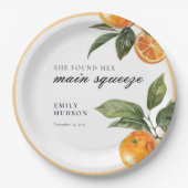 Sie fand ihr Haupt-Squeeze-Brautparty Pappteller (Vorderseite)