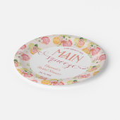 Sie fand ihr Haupt-Squeeze-Brautparty Pappteller (Schrägansicht)