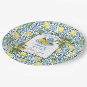 Sie fand ihr Haupt-Squeeze-Brautparty Pappteller (Schrägansicht)