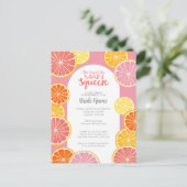 Sie fand ihr Haupt-Squeeze-Brautparty Postkarte (Stehend Vorderseite)