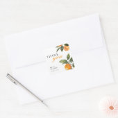 Sie fand ihr Haupt-Squeeze-Brautparty Quadratischer Aufkleber (Umschlag)