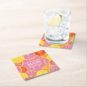 Sie fand ihr Haupt-Squeeze-Brautparty Rechteckiger Pappuntersetzer (Vor Ort)