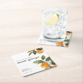 Sie fand ihr Haupt-Squeeze-Brautparty Rechteckiger Pappuntersetzer (Vor Ort)