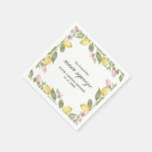 Sie fand ihr Haupt-Squeeze-Brautparty Serviette (Ecke)