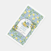 Sie fand ihr Haupt-Squeeze-Brautparty Serviette (Ecke)