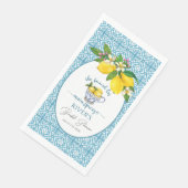 Sie fand ihr Haupt-Squeeze-Brautparty Serviette (Ecke)