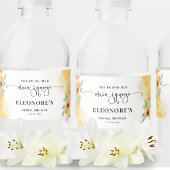 Sie fand ihr Haupt-Squeeze-Brautparty Wasserflaschenetikett