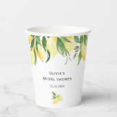 Sie fand ihr Haupt Squeeze Chic Brautparty Pappbecher (Vorderseite)