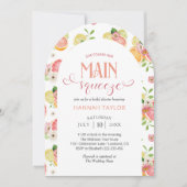 Sie fand ihr Haupt-Squeeze-Citrus-Brautparty Einladung (Vorderseite)