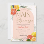 Sie fand ihr Haupt-Squeeze-Citrus-Brautparty Einladung (Vorderseite)