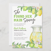 Sie fand ihr Haupt-Squeeze-Citrus-Brautparty Einladung (Vorderseite)