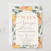 Sie fand ihr Haupt-Squeeze-Citrus-Brautparty Einladung (Vorderseite)