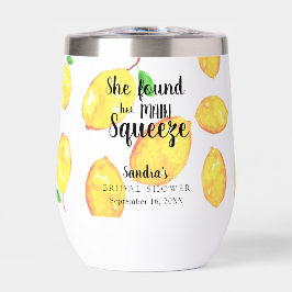 Sie fand ihr Haupt-Squeeze-Lemon-Brautparty