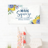 Sie fand ihr Haupt Squeeze Lemon Brautparty Banner (Insitu)