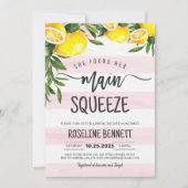 Sie fand ihr Haupt Squeeze Lemon Brautparty Einladung (Vorderseite)