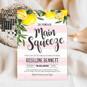 Sie fand ihr Haupt Squeeze Lemon Brautparty Einladung