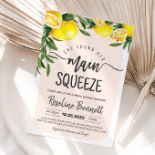 Sie fand ihr Haupt Squeeze Lemon Brautparty Einladung