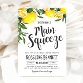 Sie fand ihr Haupt Squeeze Lemon Brautparty Einladung