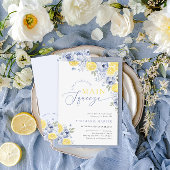 Sie fand ihr Haupt Squeeze Lemon Brautparty Einladung