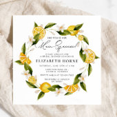 Sie fand ihr Haupt-Squeeze-Lemon-Brautparty Einladung