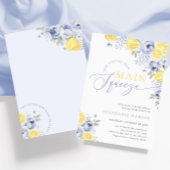 Sie fand ihr Haupt Squeeze Lemon Brautparty Einladung