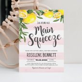 Sie fand ihr Haupt Squeeze Lemon Brautparty Einladung
