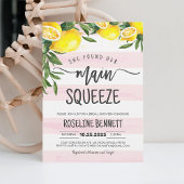 Sie fand ihr Haupt Squeeze Lemon Brautparty Einladung