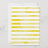 Sie fand ihr Haupt Squeeze Lemon Brautparty Einladung (Rückseite)