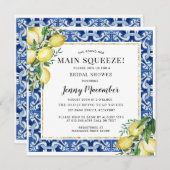 Sie fand ihr Haupt Squeeze Lemon Brautparty Einladung (Vorne/Hinten)