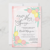 Sie fand ihr Haupt Squeeze Lemon Brautparty Einladung (Vorderseite)