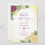 Sie fand ihr Haupt Squeeze Lemon Brautparty Einladung (Vorderseite)