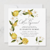 Sie fand ihr Haupt Squeeze Lemon Brautparty Einladung (Vorderseite)