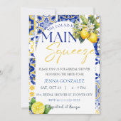 Sie fand ihr Haupt Squeeze Lemon Brautparty Einladung (Vorderseite)