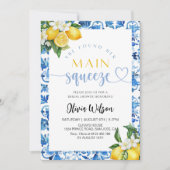 Sie fand ihr Haupt Squeeze Lemon Brautparty Einladung (Vorderseite)