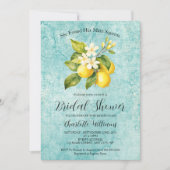 Sie fand ihr Haupt Squeeze Lemon Brautparty Einladung (Vorderseite)