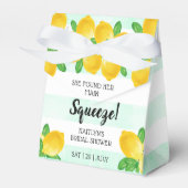 Sie fand ihr Haupt Squeeze Lemon Brautparty Geschenkschachtel (Vorderseite)