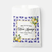 Sie fand ihr Haupt Squeeze Lemon Brautparty Geschenktütchen (Vorderseite)