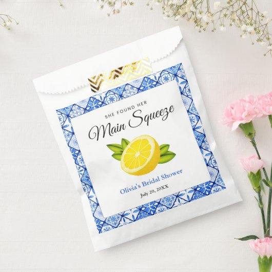 Sie fand ihr Haupt Squeeze Lemon Brautparty Geschenktütchen (Versiegelt)