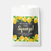 Sie fand ihr Haupt Squeeze Lemon Brautparty Geschenktütchen (Vorderseite)